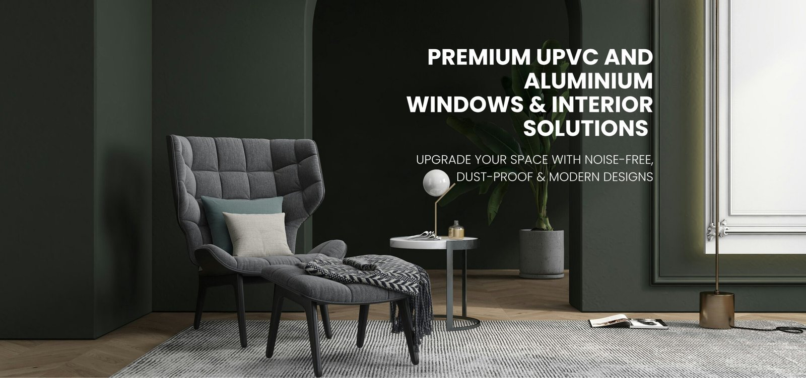 Carbon Grey Minimalist Interior Design Banner (6)